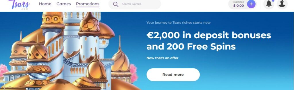 Tsars Casino APK